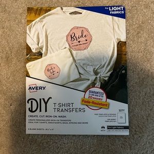 Avery DIY T-Shirt Transfers‎ for Light Fabrics